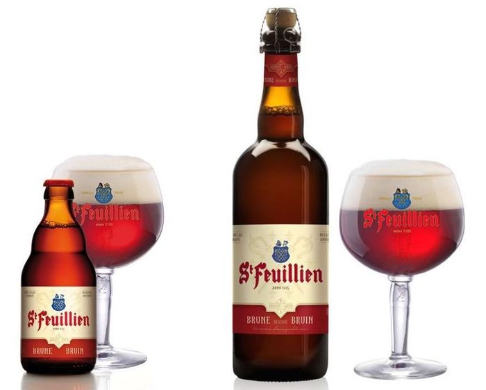 Бельгийское пиво St Feuillien Brune, 8,5%