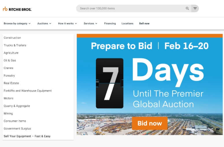 Как покупать спецтехнику на маркетплейсах в США