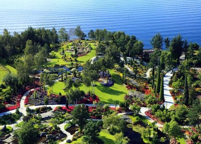 Норвежский сад экзотических растений в Ставангере