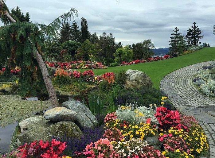 Тропический сад на юго-западе Норвегии