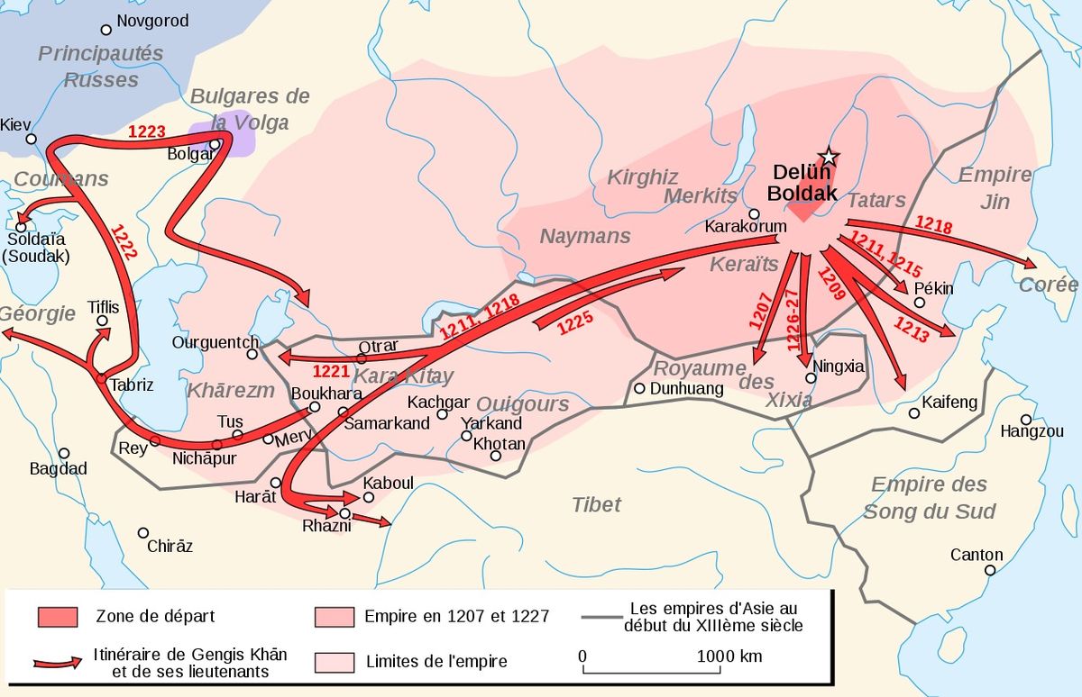 Завоевательные походы Чингисхана